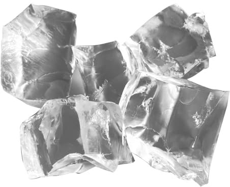 CoolCrafts Gel de Cire Transparente pour Bougies Cire de Gelée pour la Fabrication de Bougies et l'artisanat - 400g