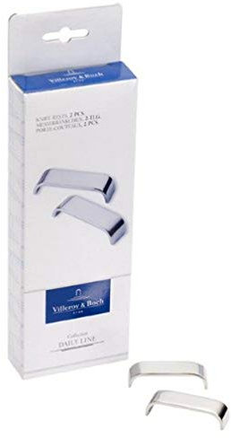 Villeroy und Boch Daily Line 2x Messerbänkchen, Edelstahl