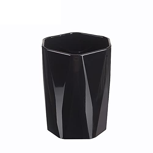 RabyLeo Home Creative Zahnputzbecher, Badezimmer, einfarbig, Mundspülbecher, Paar, Zahnputzbecher, Reise, tragbar, einfache Zahnbürstenbecher. (Schwarz)