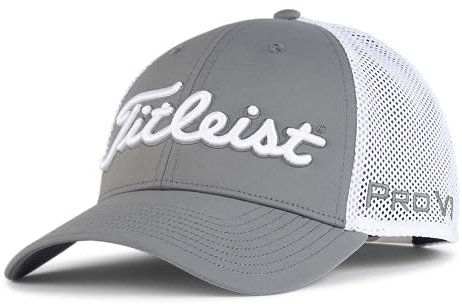 Titleist Tour Performance Mesh Cap Charcoal/White
