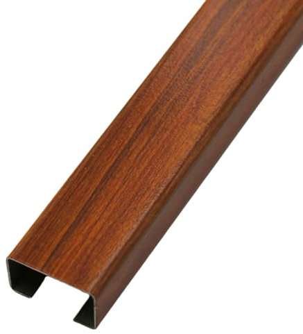 Serenitison Cable Cover Protector,Square Trunking,Floor Cable Cover,2 Root 1 M Trunking,Stainless Steel Cable Trunking,Self Adhesive Cable Tidy,Decorative Wire Hider,Electrical Cable Management