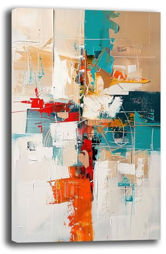 Quadro Moderno Soggiorno Astratto Industrial Quadri moderni Astratti da Parete XXL grande Stampa su tela Canvas Decorazione Murale muro Arredo Camera da letto Cucina (2, 70x120 cm, Canvas intelaiato)