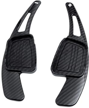 Rivestimento Del Cambio Al Volante Estensione Del Cambio Al Volante In Fibra Di Carbonio Per Audi Per A3 A4 B9 A5 Q2 Q3 Q5 Q7 Q8 2024 2023 2022