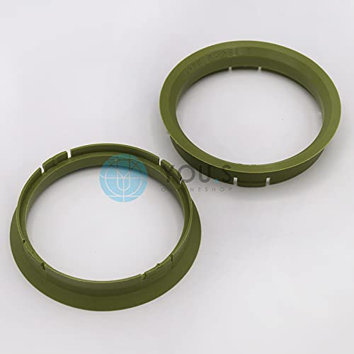 2 x ZENTRIERRINGE DISTANZRING für ALUFELGEN Z12 70,0-64,1 mm Alutec Anzio Rial