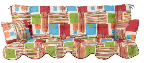 PATIO Minorca E002-03BB - Cojín Acolchado para Columpio (184 cm)