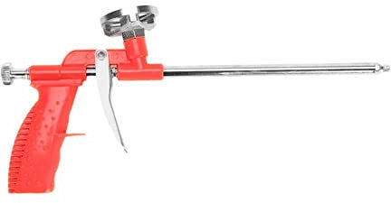 BVSPA Pistolet à mousse de polyuréthane en métal - Colle en mousse de polyuréthane - Mastic d'étanchéité - Pistolet isolant - Outils de construction