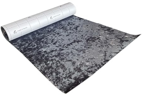 JNK NETWORKS Crushed Velvet Velour Fabric Wrap - Self Adhesive Film Sticker Decal Sheet for Car Interior Furniture Upholstery Drawer DIY Elastic Stretch Peel and Stick (Grey, 16X55 Inches)