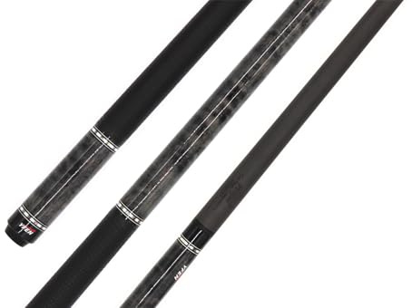 BILMAG Billard Queue Cue Yfen YF-M11 Carbon 2-TLG, Radial Joint, 149cm, Grau (Klebeleder 12,5mm)