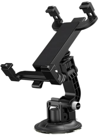 Zerodeko Soporte para Tableta y Portátil Ventosa para Coche Soporte De Navegación para Uso Viajes Compatible con Tabletas y Otros Dispositivos