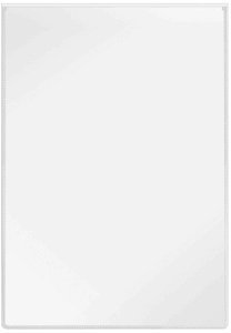 VELOFLEX 100 x Ausweishülle 213x304mm A4 transparent