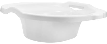 PACKOVE Praktisches Wc Sitz Sitzbad aus Pp mit Einzigartigem Design Bequem und Tief Genug zum Einweichen für Wochenbettpflege und Ältere Menschen