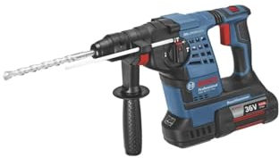 Perforateur BOSCH GBH 36V 2x4.0Ah 3.2J en coffret - 0611906003
