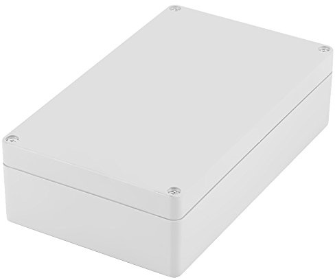 Abzweigdose, Akozon Anschlussdose Wasserdicht IP65 Anschlusskästen ABS Kunststoff Elektroinstallation Verdrahtungs Junction Box DIY Abzweigkasten (200x120x56 mm)