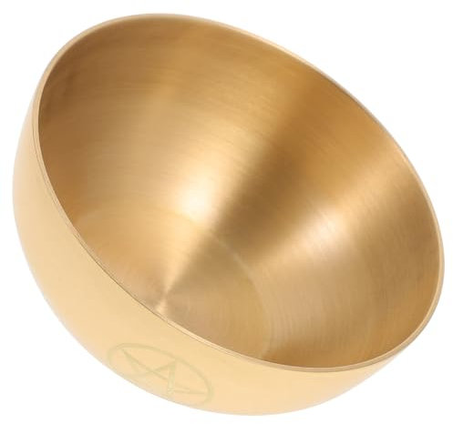 QUMIIRITY Tazón Para Ofrendas Cuenco Decorativo De Metal Para Altar Bowls De Almacenamiento Para y Para y