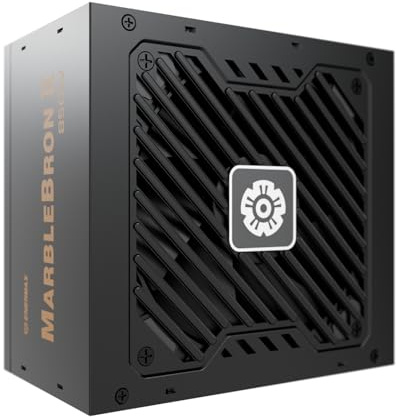 ENERMAX MARBLEBRON II 850 watt | modulär 3,1 ATX spelströmförsörjning | PCIe 5.1 | indiv. Sleeve kabel | 80 PLUS brons | tyst 12 cm FDB-fläkt | DC till DC med jap. Kondensator | 6-vägs skydd |