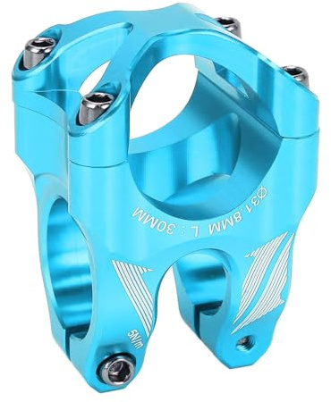 Generic Poignée de Montagne, Alliage d'aluminium installé avec Précision pour les Plateaux de Guidon Court Faciles à Faire du Vélo (BLUE)