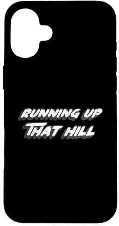 Running up that Hill | Stranger 1980's Music 80's Song Case for iPhone 16 Plus