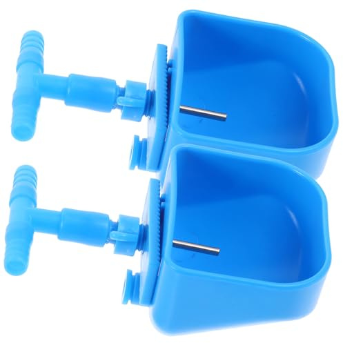 UPKOCH 2pièces Abreuvoir Automatique pour Lapins Lot de Mangeoire Suspendue Résistante à Usure Bol Eau Pratique Facile à Nettoyer