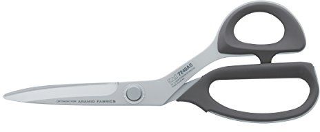 KAI Premium Micro-Serrated Scissors made of Aramid with 24 cm total length from the 7000 series - stainless AUS8A steel with 58 HRC, universal scissors aramid scissors from Japan Professional standard