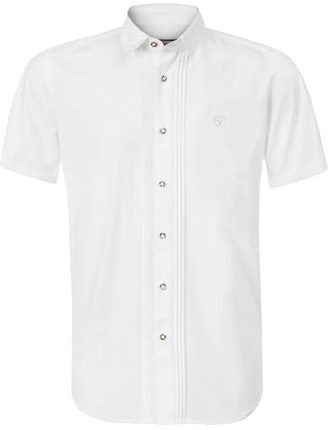 Stockerpoint herrbodo-traditionell skjorta, Vit, L