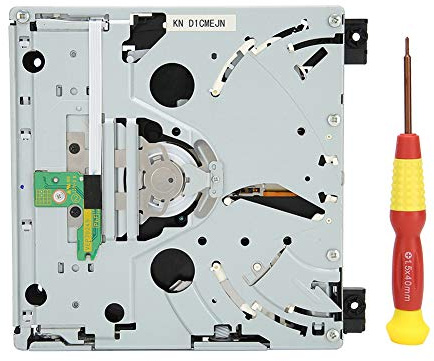 cigemay Drive D2E, Kit DVD de Remplacement, Pilote de CD-ROM avec Tournevis Professionnel, Lecteur de CD pour Console de Jeu, Installation Facile, pour Console D2E
