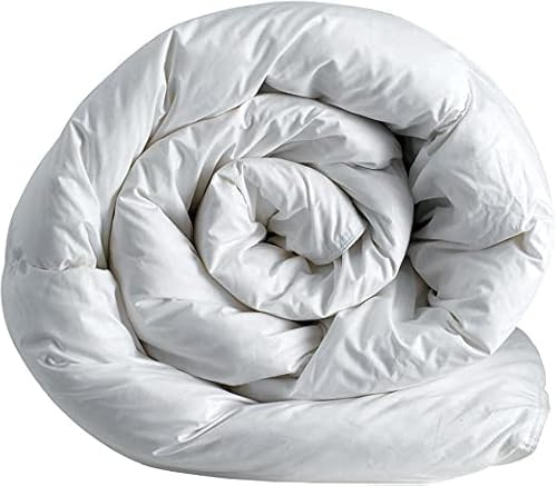 Corredocasa Piumino Bianco Interno Estivo 100 Grammi Sacco Piumone Anallergico Primaverile Microfibra Traspirante Imbottito Mezza Stagione per Letto Casa o Albergo MADE IN ITALY(Singolo 155x200)