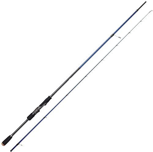 Savage Gear SGS6 Offshore Sea Bass Spinnrute, Angelruten, Spinnruten, Raubfisch, Hecht, Barsch, Forelle, Zander, Unisex, Schwarz, 2.43m | 10-35g