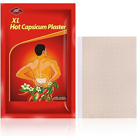 10 Count Capsaicin Patches,4.72x7.08 Hot Capsicum Patch