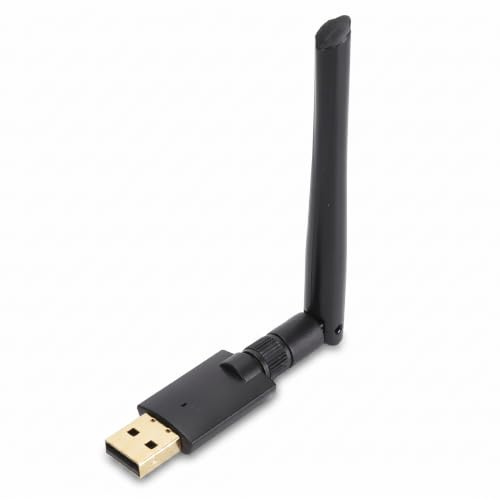 Adaptateur Bluetooth USB pour PC, émetteur Récepteur Bluetooth sans Fil avec Antenne, Prend en Charge 7 Appareils, Compatible avec Wins 7 8.1 10 11, Dongle Bluetooth USB