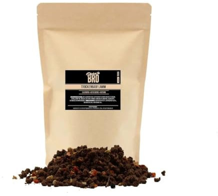 Pfoten-Bro TrockenBARF - Der Gaumenschmaus für Ihre Fellnase! Nachhaltig, lecker und einfach zu füttern - jetzt zugreifen! (1 Kg, Ziege)
