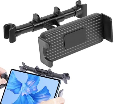 Mobile Phone Holder, Car Tablet Holder, Car Holder, Stretchable Car Seat Mounts, Adjustable Back Seat Tablet Holders, Adjustable Back Seat Tablet Holder For Cars With Stretchable Mount