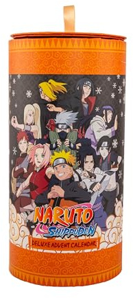 CINEREPLICAS - Calendrier de l'Avent Deluxe Naruto 2025 - Licence officielle