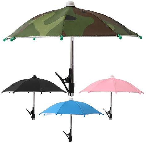 4x Adjustable Cell Phone Umbrella, Multifunctional Sun Hood, Phone Umbrella Sun Shade With Clip, Lightweight UV Protection Visor, Umbrellas For Cellphone Shade, Glare Blocking Cellphone Accessories