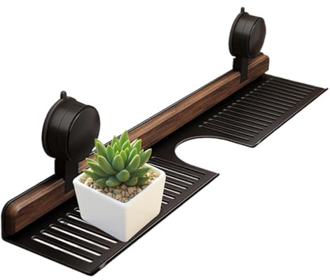 Genérico Estantes de Ducha con Ventosas,Organizador De Baño Con Ventosa - Soporte sin Taladro Ahorrador de Espacio para Baño Habitación Cocina