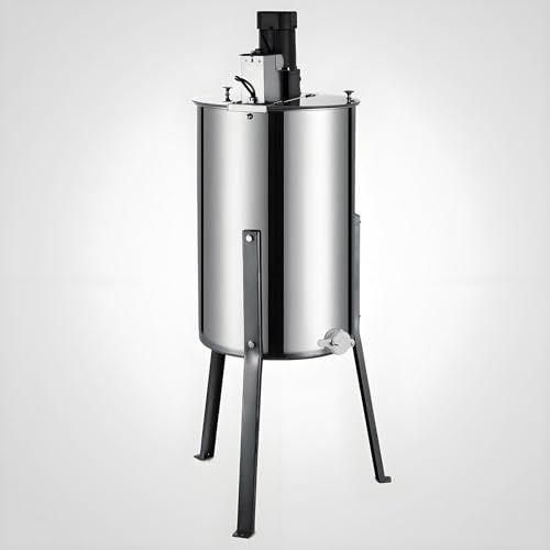 E-xtracteur de Miel 3 Cadre Manuel Électrique en Acier Inoxydable Centrifugeuse Séparateur Miel Presseur de Miel Équipement D'e-xtraction de Miel