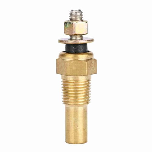 Ejoyous Universal 1/8 NPT Öltemperatursensor Wassertemperatursensor elektrischer Temperaturgeber 0-150℃ 0-300F mit Messinggewinde für alle importierten und lokalen Autos