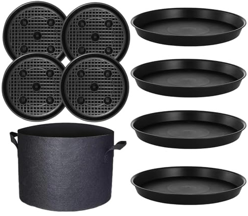 DzpKrka Plateau d'arrosage pour – Soucoupes d'arrosage Automatique en Tissu pour Parterre de Fleurs, Balcon, Germination, pelouse, Jardin, Agriculture, Parterre surélevé, Serre