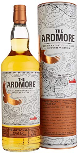 The Ardmore TRADITIONAL PEATED mit Geschenkverpackung Whisky (1 x 1 l)