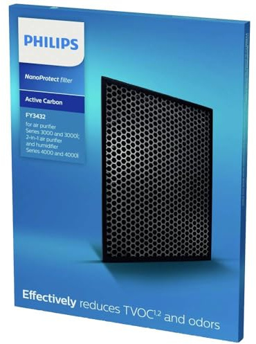 Philips Original Aktivkohlefilter für Luftreiniger AC3256/10 | für AC3256/10, Aktivkohlefilter (FY3432/10)