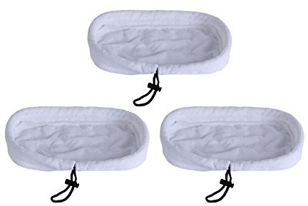 Surrgound Microfiber Mop Pads Fit for Bissell Steam Mop 1867 & Morphy Richards 720020, Compatible with Part # 203-2158, 2032158, 3255, 32525, 3pk