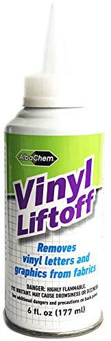 AlbaChem VLR Vinyl-Heber für Stoff, schnell trocknend und rückstandsfrei, Vinyl-Entferner (177,4 ml)