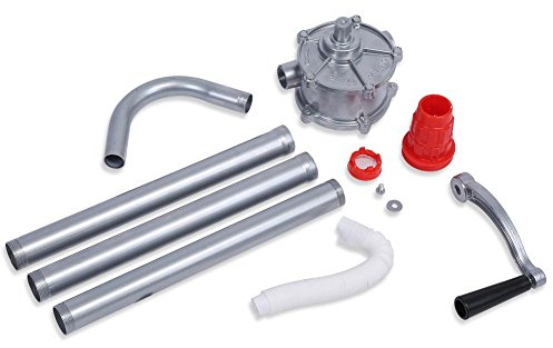Pompe à manuelle - Pompe à à manivelle pour - En aluminium - Siphon à rotatif - Outil de garage
