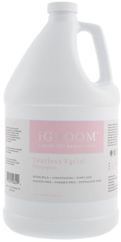 iGroom Tearless Facial Shampoo for Dogs - Conditioning and Extra-Mild, 3.8L