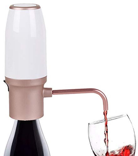SUSHOP Electric Wine Aerator, Smart Wine Decanter, Wine Dispenser Pump, Wine Pourer, Portable And Automatic Wine Bottle Tap Machine, for Wedding, Party, Anniversary