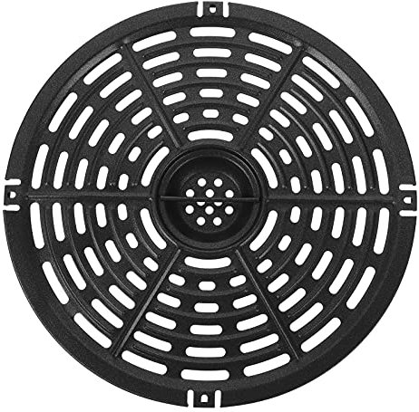SOLUSTRE Grillpfanne Für Heißluftfritteuse Ersatzplatte Antihaftbeschichtung Für Frittieren Backen Und Grillen Einfach Zu Reinigen