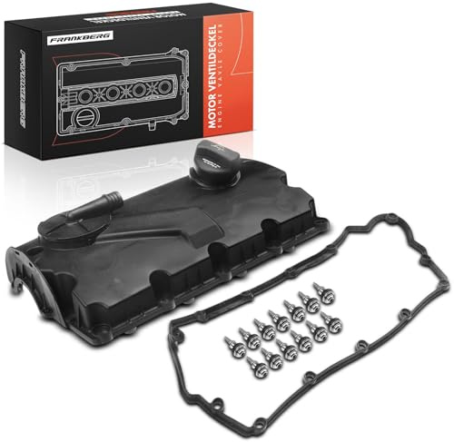 Frankberg Ventildeckel Zylinderkopfhaube 038103469AD | Kompatibel mit Fabia I Combi 6Y5,Golf V Variant 1K5,New Beetle Cabriolet 1Y7,A3 Sportback 8PA,Fabia II 542