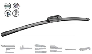 CARPRISS Escobilla Limpiaparabrisas | Tipo de escobilla: Escobilla con hoja plana | Longitud: 400mm 79040341