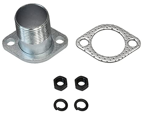 420cc Predator Engine - 1 Threaded Exhaust Flange Compatible With Predator 301 420 340 390 22hp 670 Generator or Other Applications Where a Custom Exhaust