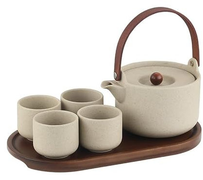 Brocca Acqua Ceramica tazza di acqua fredda teiera separazione del tè grande teiera home office set da tè for la salute Caraffa Acqua