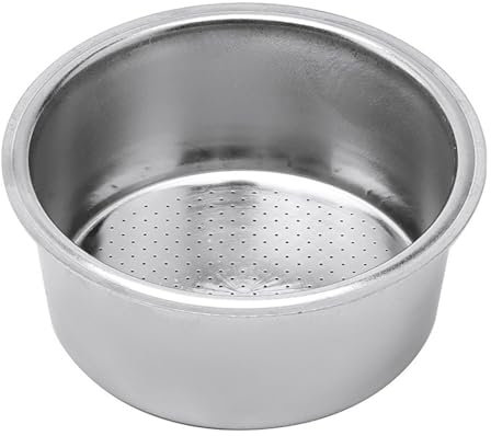 Filtro De Café De 1 Pieza, Cesta De Filtro De Café De Acero Inoxidable, Filtro De Espresso, Cesta De Filtro De Doble Capa De 51 Mm, Accesorios Para Mango De Máquina De Café